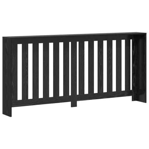 Pokrivač radijatora Crni hrast 175 x 20 x 82 cm - Crni hrast 175 x 20 x 82 cm Okomite letvice Cijena