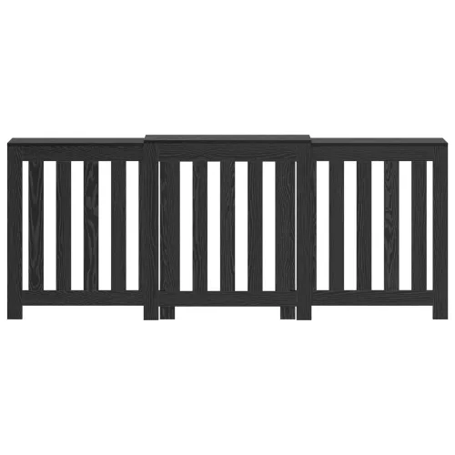 Pokrivač radijatora Crni hrast 205 x 21,5 x 83,5 cm - Crni hrast 205 x 21,5 x 83,5 cm Okomite letvice Cijena