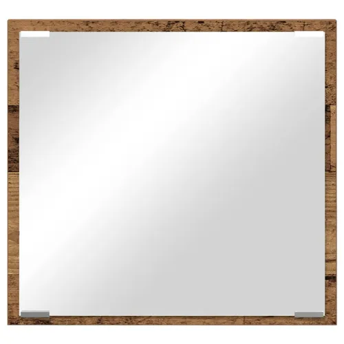 LED kupaonsko ogledalo Staro drvo 40 x 37 x 8.5 cm - Staro drvo Cijena