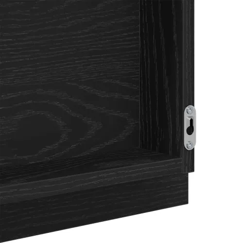 LED kupaonsko ogledalo Crni hrast 40 x 37 x 8.5 cm - Crni hrast Cijena