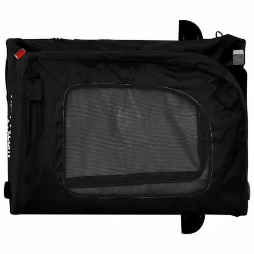 Prikolica za bicikl za kućne ljubimce Crna 125 x 53 x 54 cm - Crna 125 x 53 x 54 cm Cijena