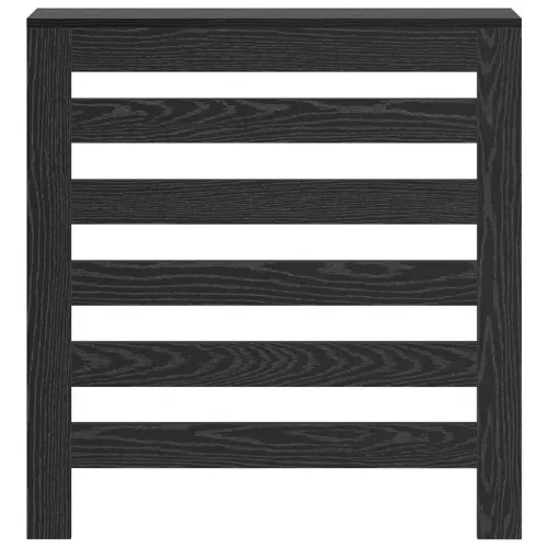 Pokrivač radijatora Crni hrast 78 x 20 x 82 cm - Crni hrast 78 x 20 x 82 cm vodoravne letvice Cijena
