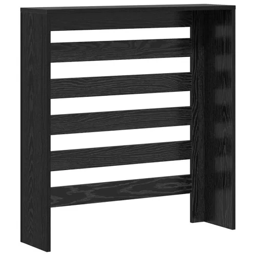 Pokrivač radijatora Crni hrast 78 x 20 x 82 cm - Crni hrast 78 x 20 x 82 cm vodoravne letvice Cijena