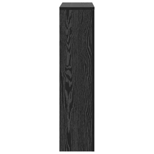 Pokrivač radijatora Crni hrast 78 x 20 x 82 cm - Crni hrast 78 x 20 x 82 cm vodoravne letvice Cijena