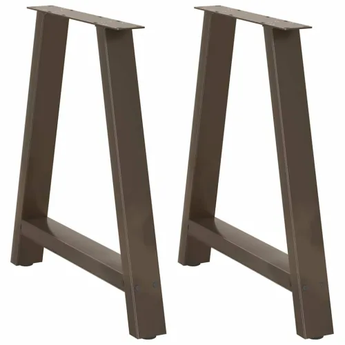 Noge za blagovaonski stol A-oblika 2 kom 80 x (72-73) cm Čelik - Prirodna 80 x (72-73) cm 2 1 Cijena