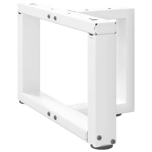 Noge za klub stolić T-oblika 2 kom Bijele 50x25x(30-31) cm Čelik - Bijela 50 x 25 x (30-31) cm Cijena
