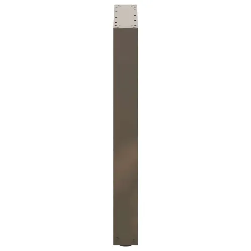 Noge za blagovaonski stol U-oblik 2 kom Prirodni čelik 70 x (72-73) cm Čelik - Prirodna 70 x (72-73) cm 2 Cijena