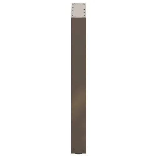 Noge za blagovaonski stol U-oblik 3 kom Prirodni čelik 70 x (72-73) cm Čelik - Prirodna 70 x (72-73) cm 3 Cijena