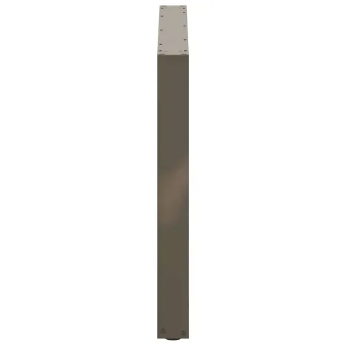 Noge za blagovaonski stol U-oblik 2 kom Prirodni čelik 100 x (72-73) cm Čelik - Prirodna 100 x (72-73) cm 2 Cijena