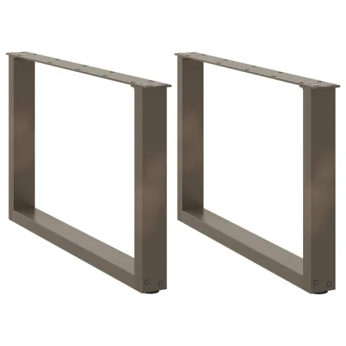 Noge za klub stolić U-oblik 2 kom Prirodni čelik 60 x (42-43) cm Čelik - Prirodna 60 x (42-43) cm 2 Cijena