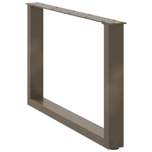 Noge za klub stolić U-oblik 2 kom Prirodni čelik 60 x (42-43) cm Čelik - Prirodna 60 x (42-43) cm 2 Cijena