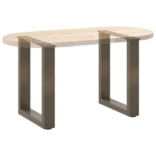 Noge za klub stolić U-oblik 2 kom Prirodni čelik 38 x (42-43) cm Čelik - Prirodna 38 x (42-43) cm 2 Cijena