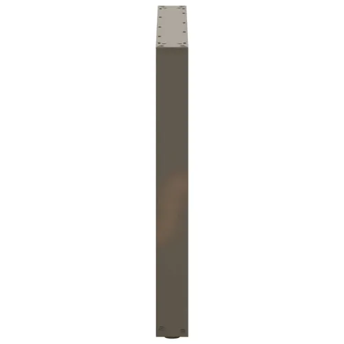 Noge za blagovaonski stol U-oblik 2 kom Prirodni čelik 90 x (72-73) cm Čelik - Prirodna 90 x (72-73) cm 2 Cijena