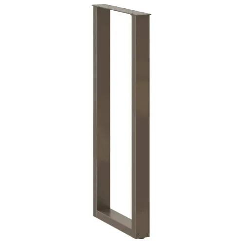 Noge za barski stol U-oblik 2 kom Prirodni čelik 50 x (110-111) cm Čelik - Prirodna 50 x (110-111) cm 2 Cijena