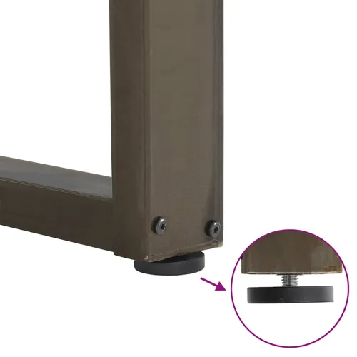 Noge za barski stol U-oblik 2 kom Prirodni čelik 50 x (110-111) cm Čelik - Prirodna 50 x (110-111) cm 2 Cijena