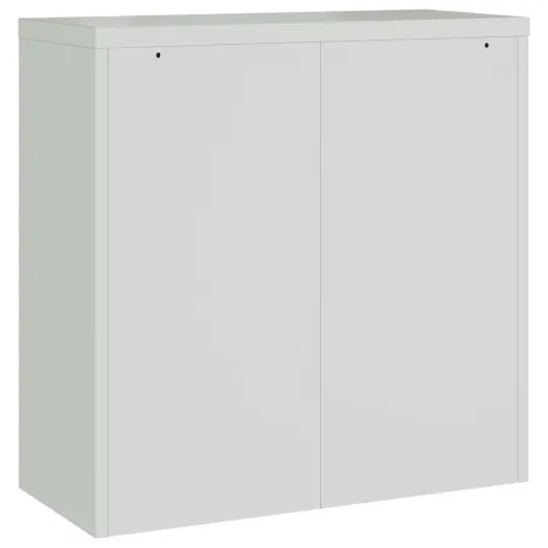 Uredski ormar s 2 vrata sivi 90 cm čelični - Svjetlosiva 90 x 40 x 90 cm 1 Cijena