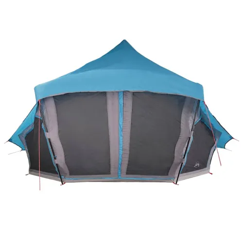 Tipi šator s krovom s pohranom Plava 508 x 470 x 300 cm taft - Plava 51 x 47 x 30 cm Cijena