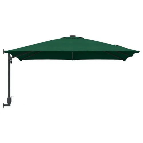 Vrtni suncobran Zelena 248,5 x 247,5 x 160 cm Poliester i čelik - Zelena Cijena