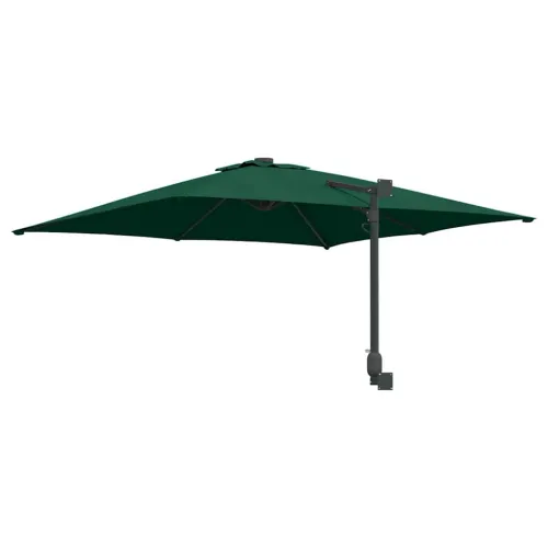 Vrtni suncobran Zelena 248,5 x 247,5 x 160 cm Poliester i čelik - Zelena Cijena