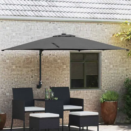 Vrtni suncobran Antracit 248,5 x 247,5 x 160 cm - Antracit Cijena