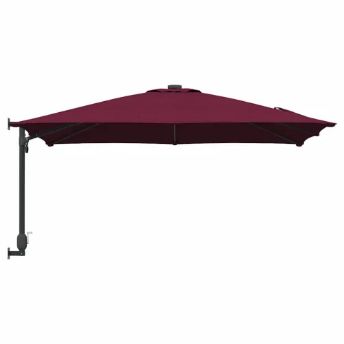 Vrtni suncobran Bordeaux Crvena 248,5 x 247,5 x 160 cm - Bordo crvena Cijena