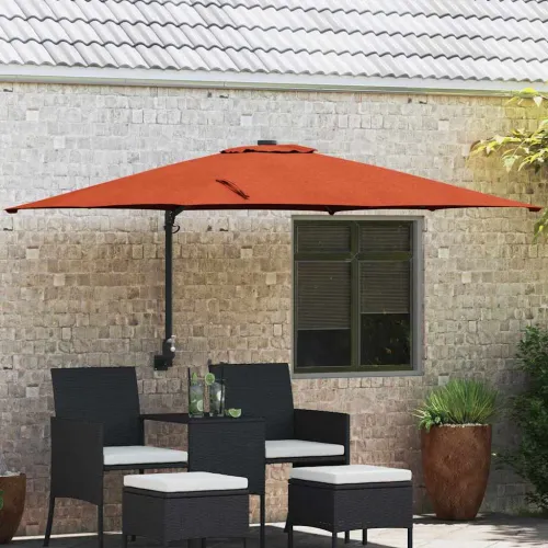 Vrtni suncobran Terakota 248,5 x 247,5 x 160 cm - Terakota Cijena
