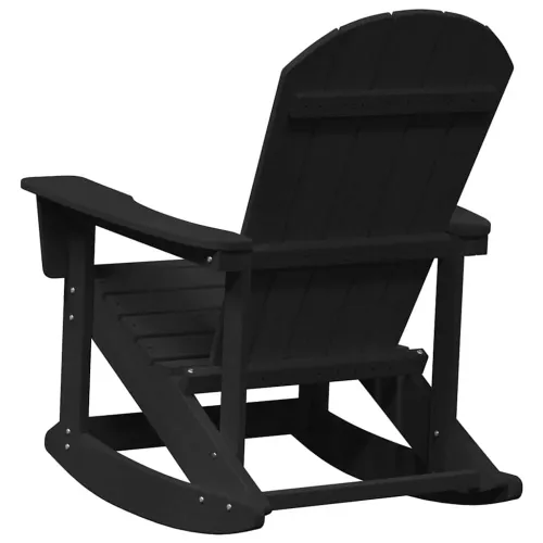 Adirondack ljuljačka Crna HDPE - Crna Cijena