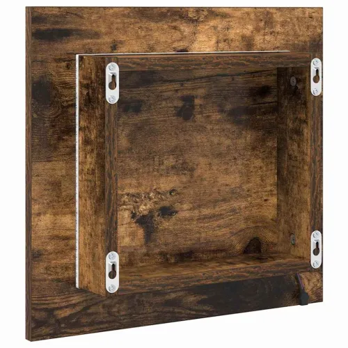 LED kupaonsko ogledalo Dimljeni hrast 40 x 37 x 8.5 cm - Dimljeni hrast Cijena