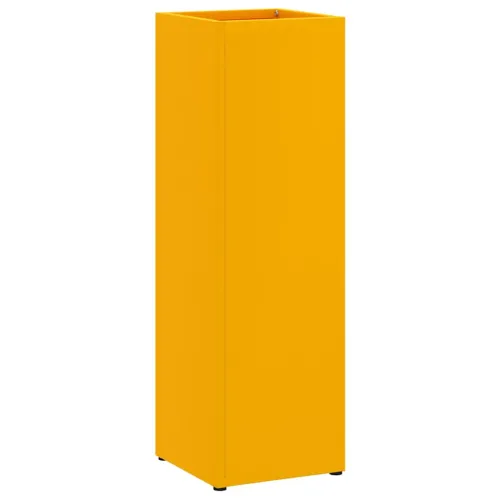 Stalak za kišobrane Gorušica 15,5 x 15,5 x 49 cm Čelik - Žuta boja senfa Uzorak 2 Cijena