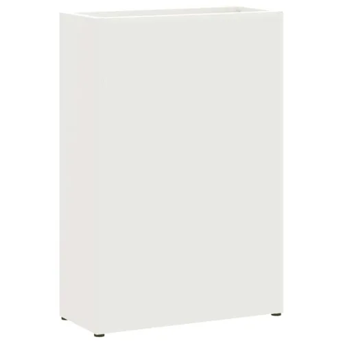 Stalak za kišobrane Bijela 28 x 12 x 41 cm Čelik - Bijela Jednostavno Cijena