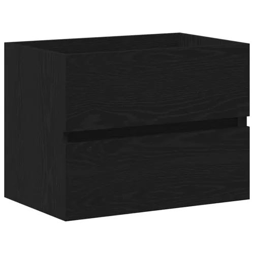 Kupaonski ormarić za sudoper Crni hrast 60 x 39 x 62 cm - Crni hrast 60 x 38,5 x 45 cm bez slavine i odvoda Cijena