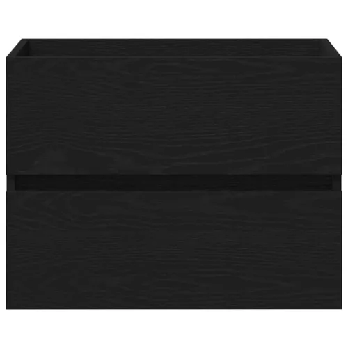 Kupaonski ormarić za sudoper Crni hrast 60 x 39 x 62 cm - Crni hrast 60 x 38,5 x 45 cm bez slavine i odvoda Cijena