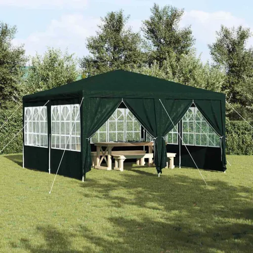 Šator za svadbe - šator za zabave Zelena 400 x 400 x 266 cm Polietilen - Zelena 4 x 4 m Cijena