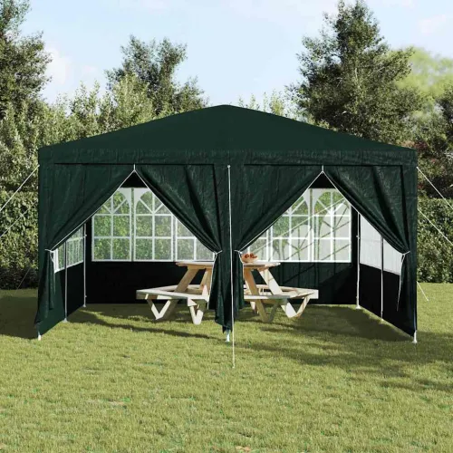 Šator za svadbe - šator za zabave 400 x 400 x 266 cm Zelena Polietilen - Zelena 4 x 4 m Cijena
