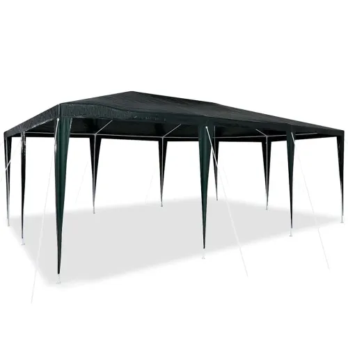 Šator za svadbe - šator za zabave Zelena 600 x 400 x 266 cm Polietilen i čelik - Zelena 4 x 6 m Cijena