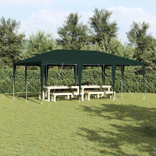 Šator za svadbe - šator za zabave Zelena 600 x 400 x 266 cm Polietilen i čelik - Zelena 4 x 6 m Cijena