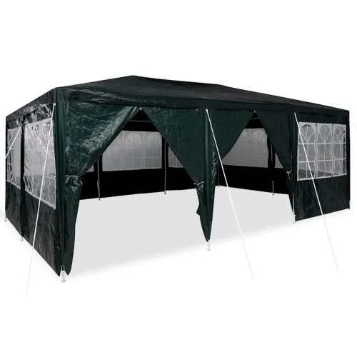 Šator za svadbe - šator za zabave 600 x 400 x 266 cm Zelena Polietilen - Zelena 4 x 6 m Cijena