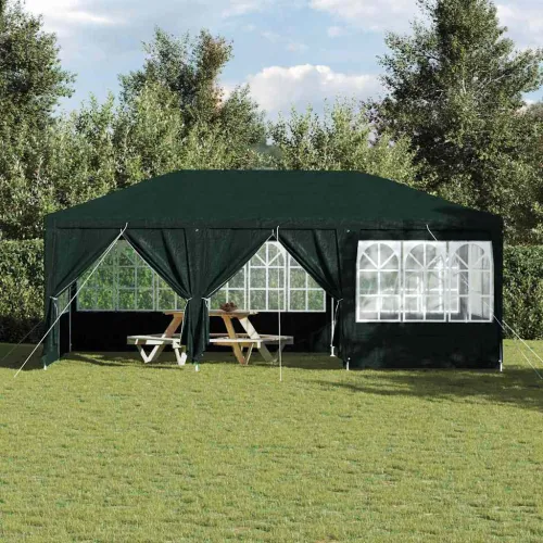 Šator za svadbe - šator za zabave 600 x 400 x 266 cm Zelena Polietilen - Zelena 4 x 6 m Cijena