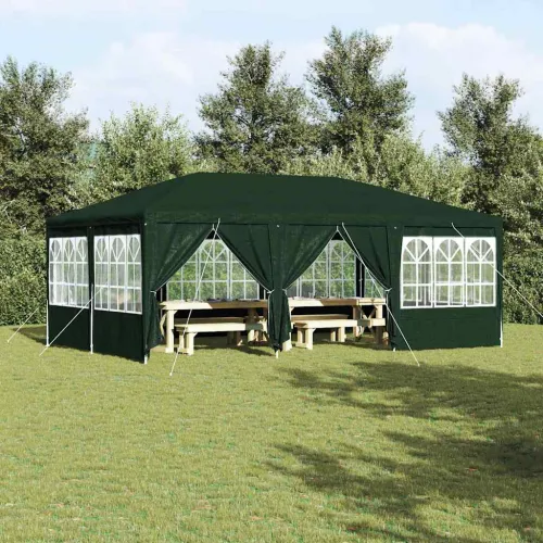 Šator za svadbe - šator za zabave 600 x 400 x 266 cm Zelena Polietilen - Zelena 4 x 6 m Cijena