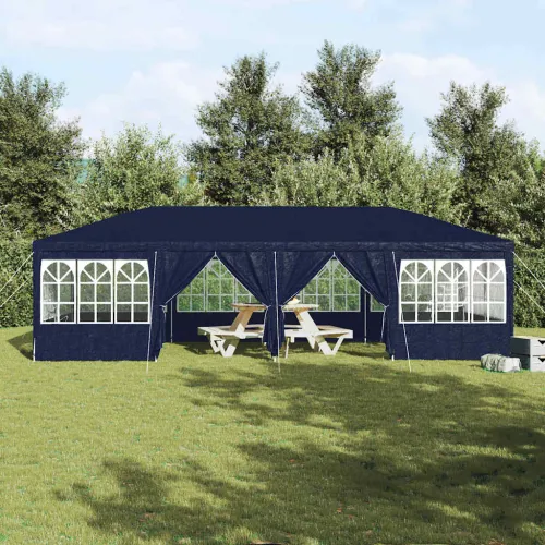 Šator za svadbe - šator za zabave Plava 800 x 400 x 266 cm Polietilen - Plava 4 x 8 m Cijena