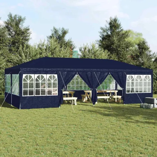 Šator za svadbe - šator za zabave Plava 800 x 400 x 266 cm Polietilen - Plava 4 x 8 m Cijena