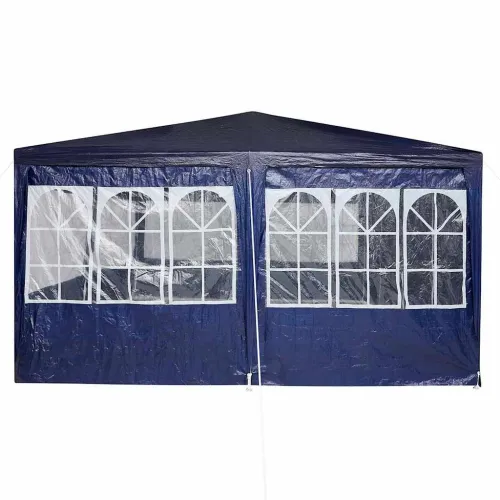 Šator za svadbe - šator za zabave Plava 800 x 400 x 266 cm Polietilen - Plava 4 x 8 m Cijena