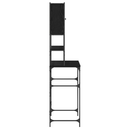 Ormar za perilicu rublja Crni 0ak 68 x 48,5 x 194 cm - Crni hrast Cijena