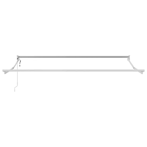 Povlačiva tenda Bijela 350 x 250 cm Poliester i metal - Bijela 3,5 x 2,5 m s bijelim okvirom Cijena