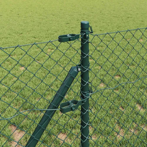 Lančana Ograja za Fiksiranje na Teren 10 x 0,4 m Zelena Mreža - 10 x 0,4 m (mreža 40 x 40 mm) Zelena Fiksacija na tlo Cijena