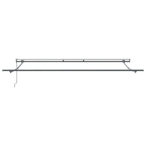 Povlačivi tende Bež 450 × 350 cm Tkanina i Aluminij - Bež 450 × 350 cm s antracitnim okvirom Cijena