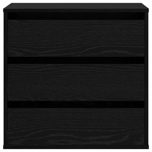 Ormar s ladicama 3-Ladica Crna 61 x 41 x 58 cm - Crni hrast 60 x 41 x 58 cm Cijena
