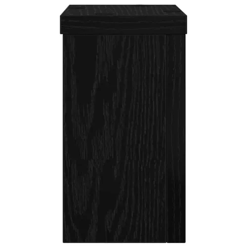 Stalak za biljke 2 kom. Crni hrast 10 x 10 x 18 cm - Crni hrast 10 x 10 x 18 cm Cijena