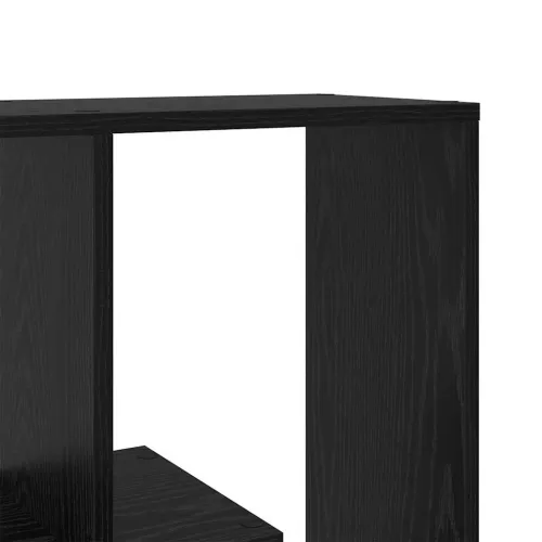 Ormarić za knjige 8 razina 67 x 25 x 162 cm Konstruirano drvo - Crni hrast Cijena