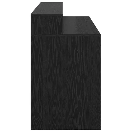 Stol s ladicama Crni hrast 140 x 55 x 91 cm Konstruirano drvo - Crni hrast 140 x 55 x 91 cm Cijena